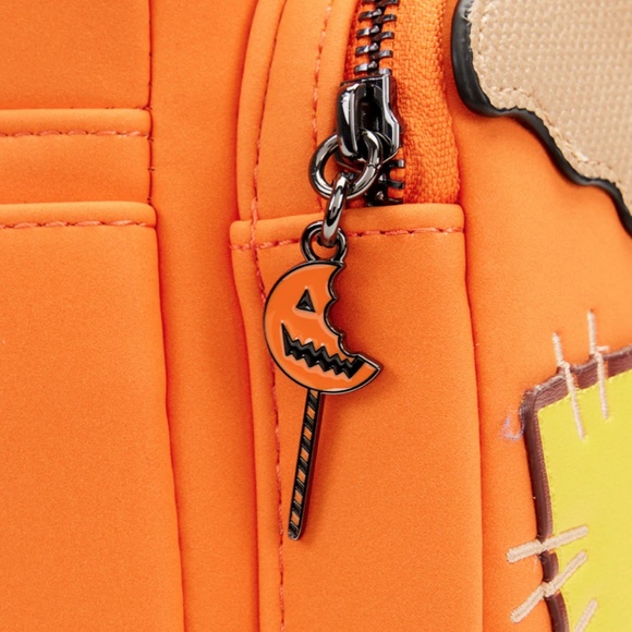 Loungefly Trick 'r Treat Sam Cosplay Mini Backpack and Wallet - Picture 6 of 6